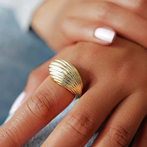 SEASHELLS RING SILVER WATER