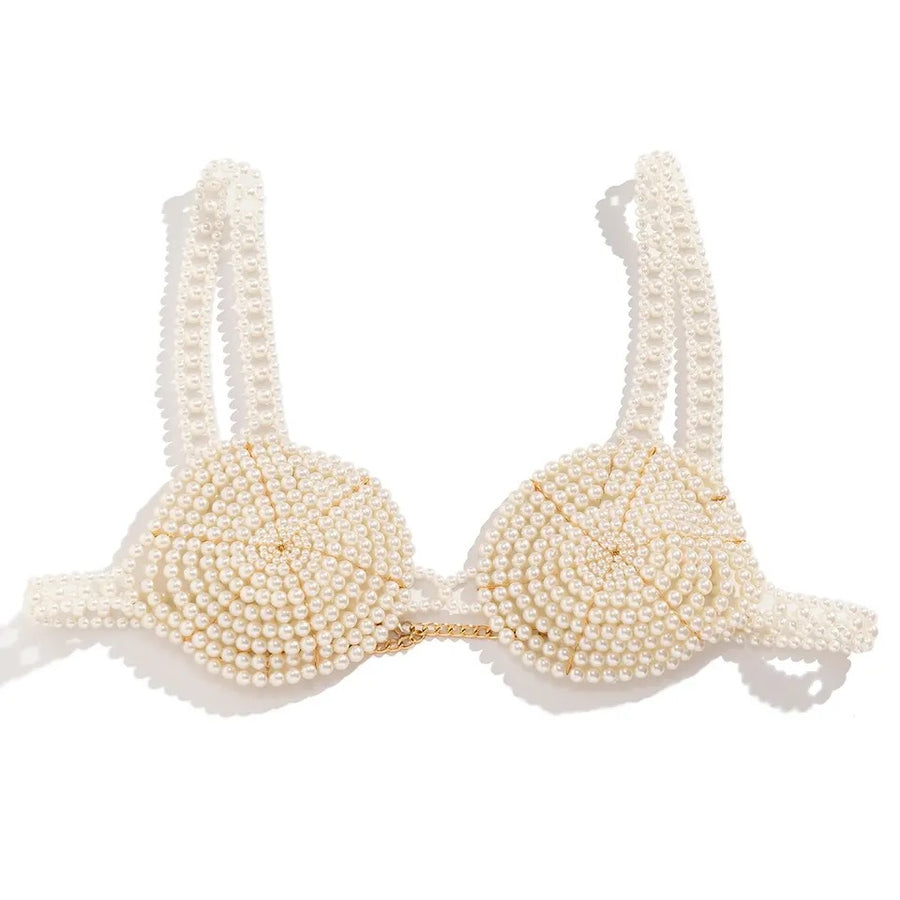 PEARL BEADED BRASIER