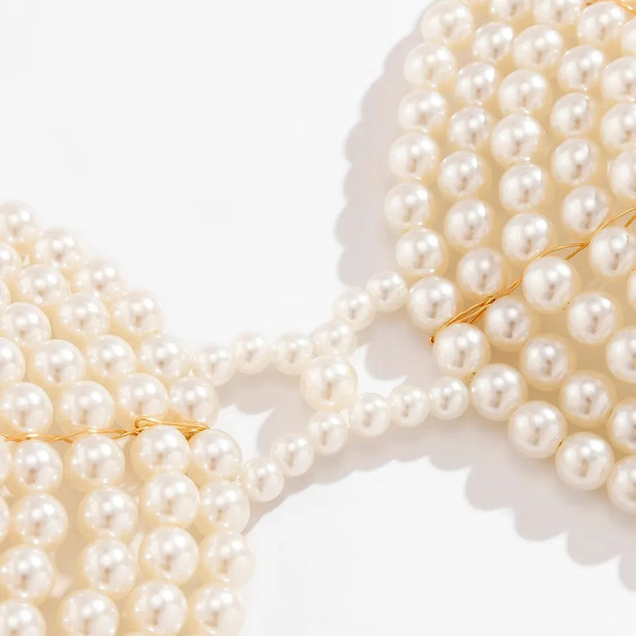 PEARL BEADED BRASIER