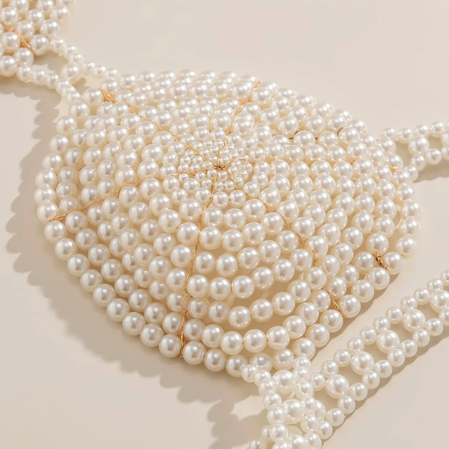 PEARL BEADED BRASIER