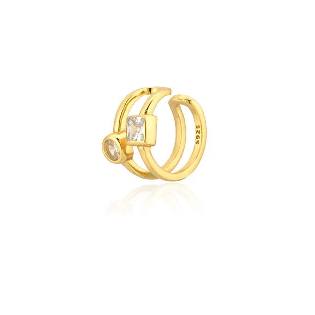 RAY EAR CUFF GOLD